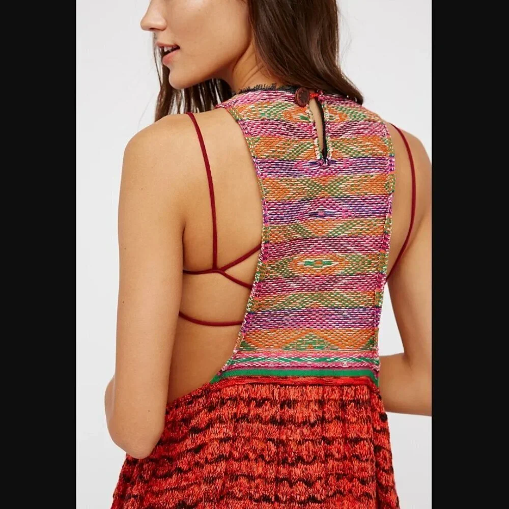 Free People Rare Hearts Tunic
